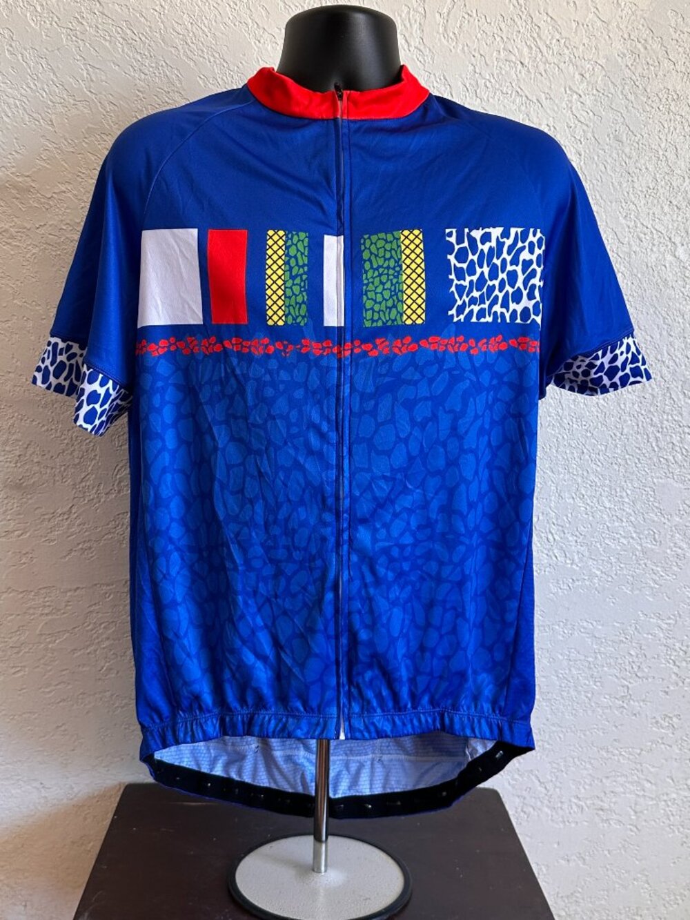 4UCycling Men's Bike Jersey Size 3XL Full Zip Cycling Shirt